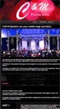 Mobile Screenshot of candmproductions.com